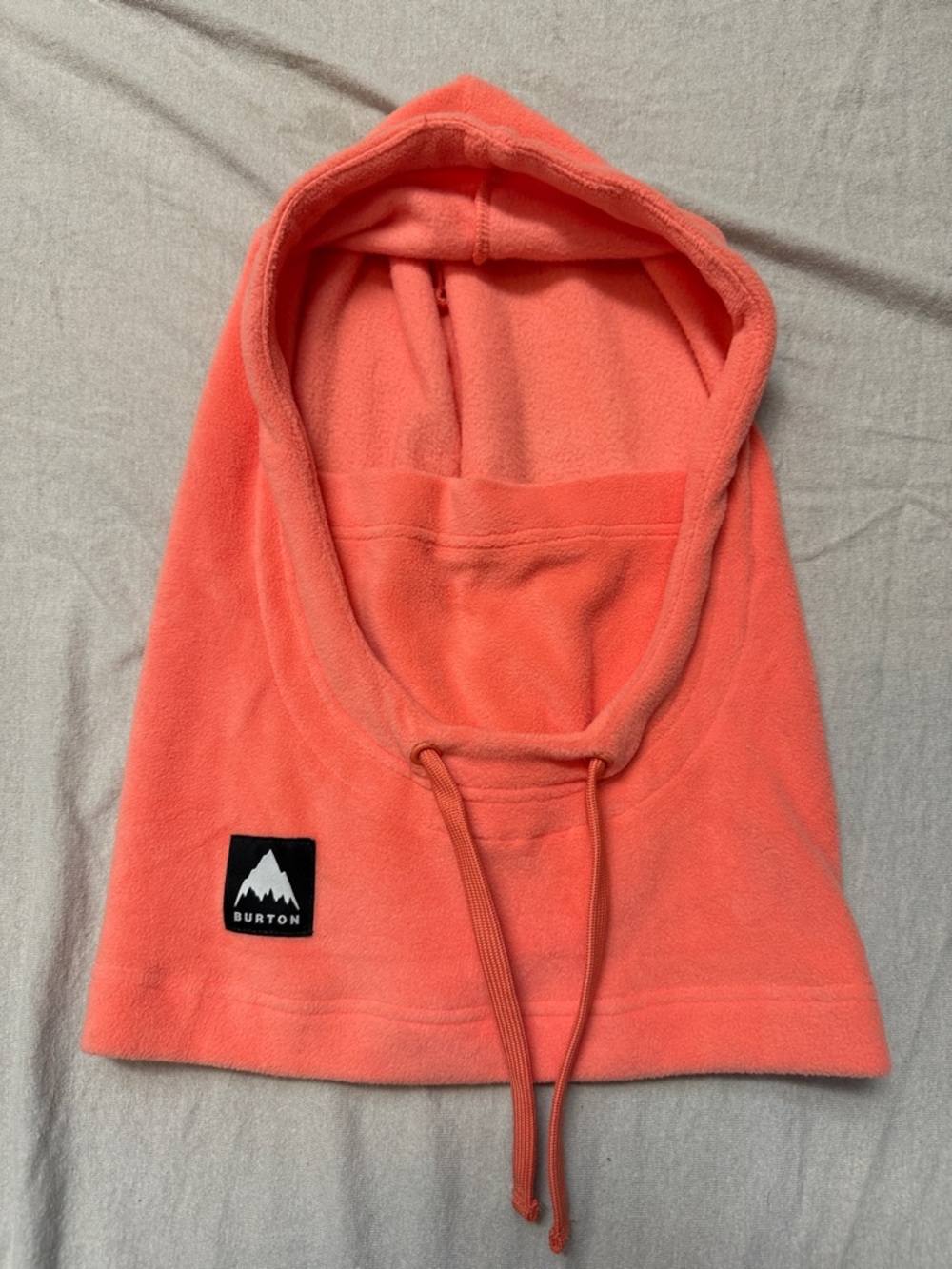Burton Fleece Burke Hood- Peach Echo